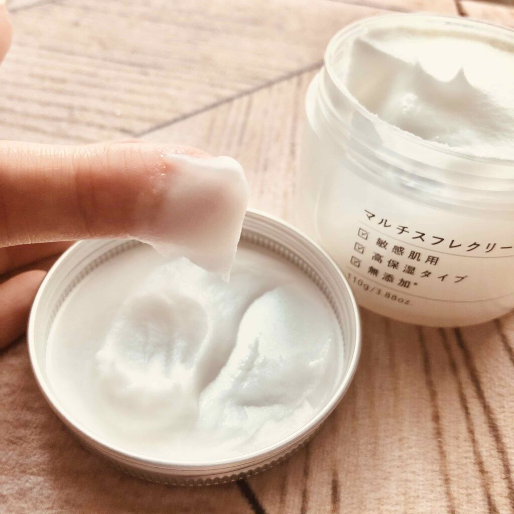モイストボタニカル マルチスフレクリーム/unlabel/ボディクリームを使ったクチコミ(3枚目)