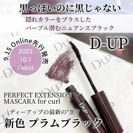 パーフェクトエクステンション マスカラ for カール/D-UP/マスカラを使ったクチコミ(2枚目)
