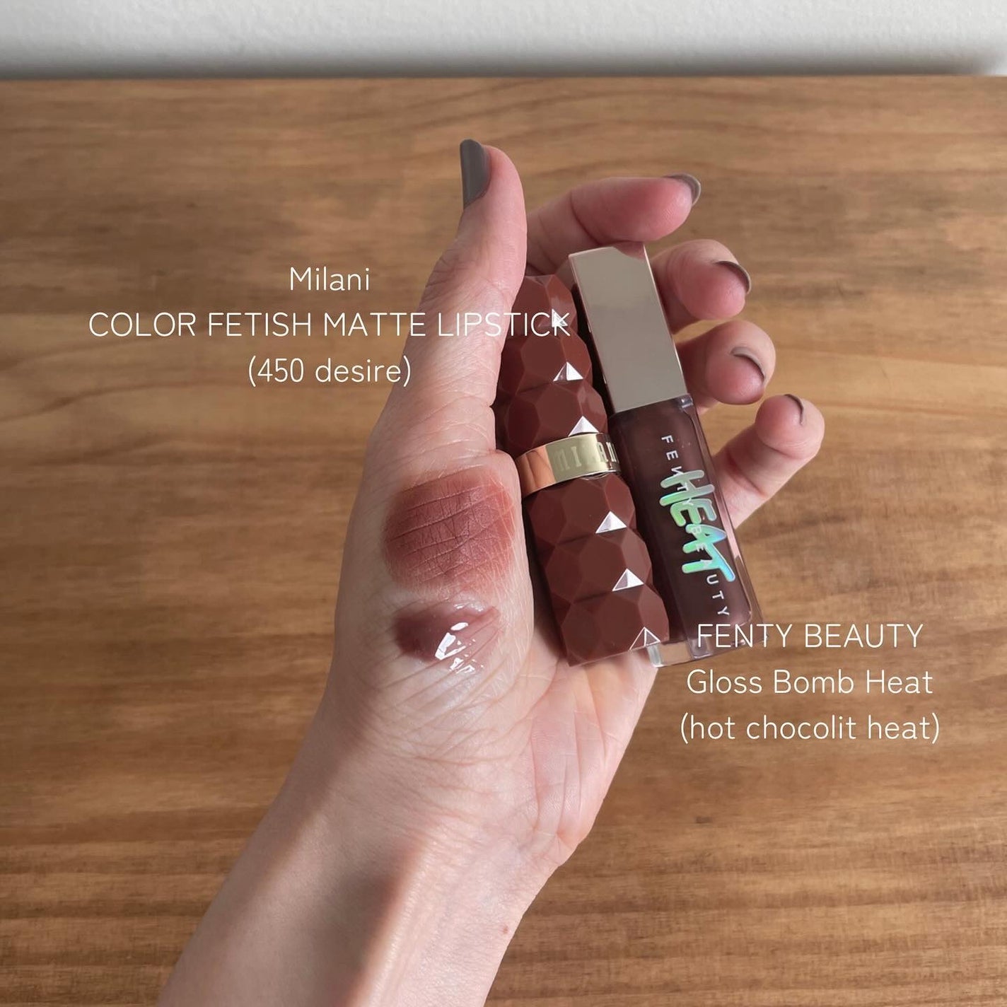 yu |リップオタク on LIPS 「*Brownlipcomboブラウンのマットリップにフェンティ..」(2枚目)