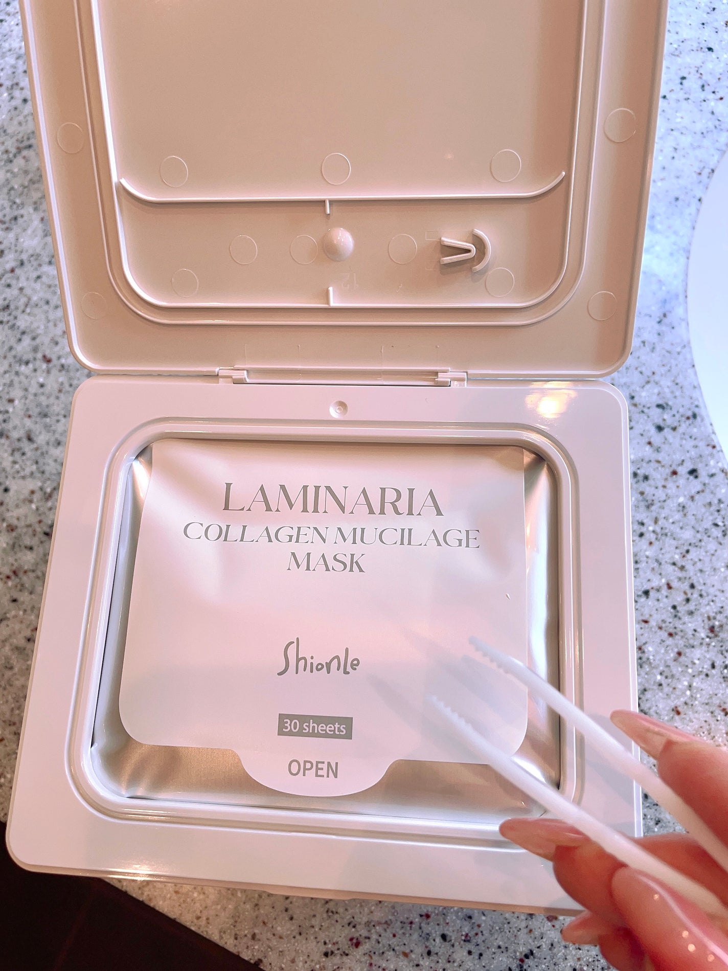 ラミナリア コラーゲン ミューシレージマスク/ShionLe/シートマスク・パックを使ったクチコミ(3枚目)