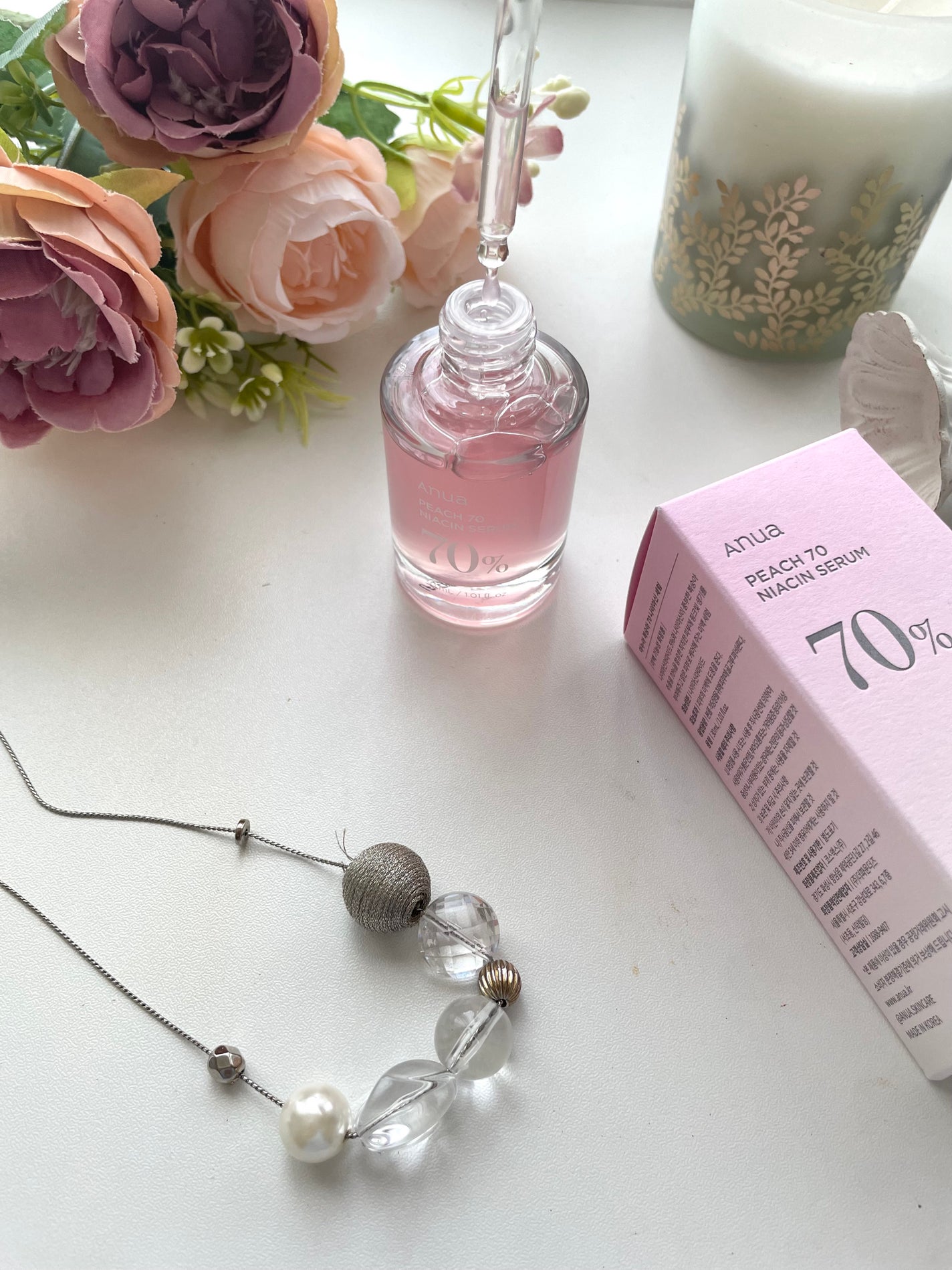 桃70%ナイアシンセラム/Anua/美容液を使ったクチコミ(2枚目)
