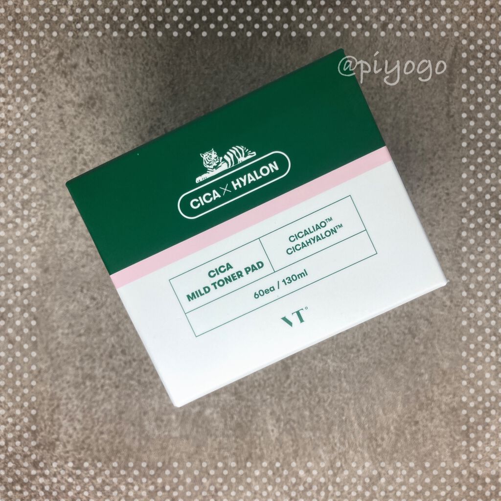 CICA マイルドトナーパッド/VT/トナーパッドを使ったクチコミ（1枚目）