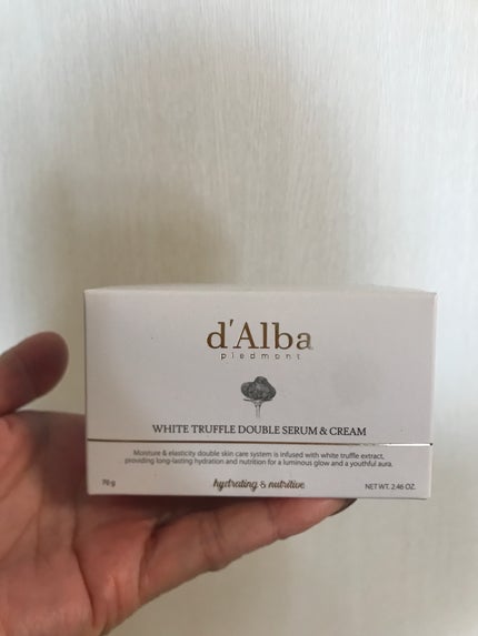 ホワイトトリュフダブルセラムアンドクリーム/ダルバ/フェイスクリームを使ったクチコミ(8枚目)