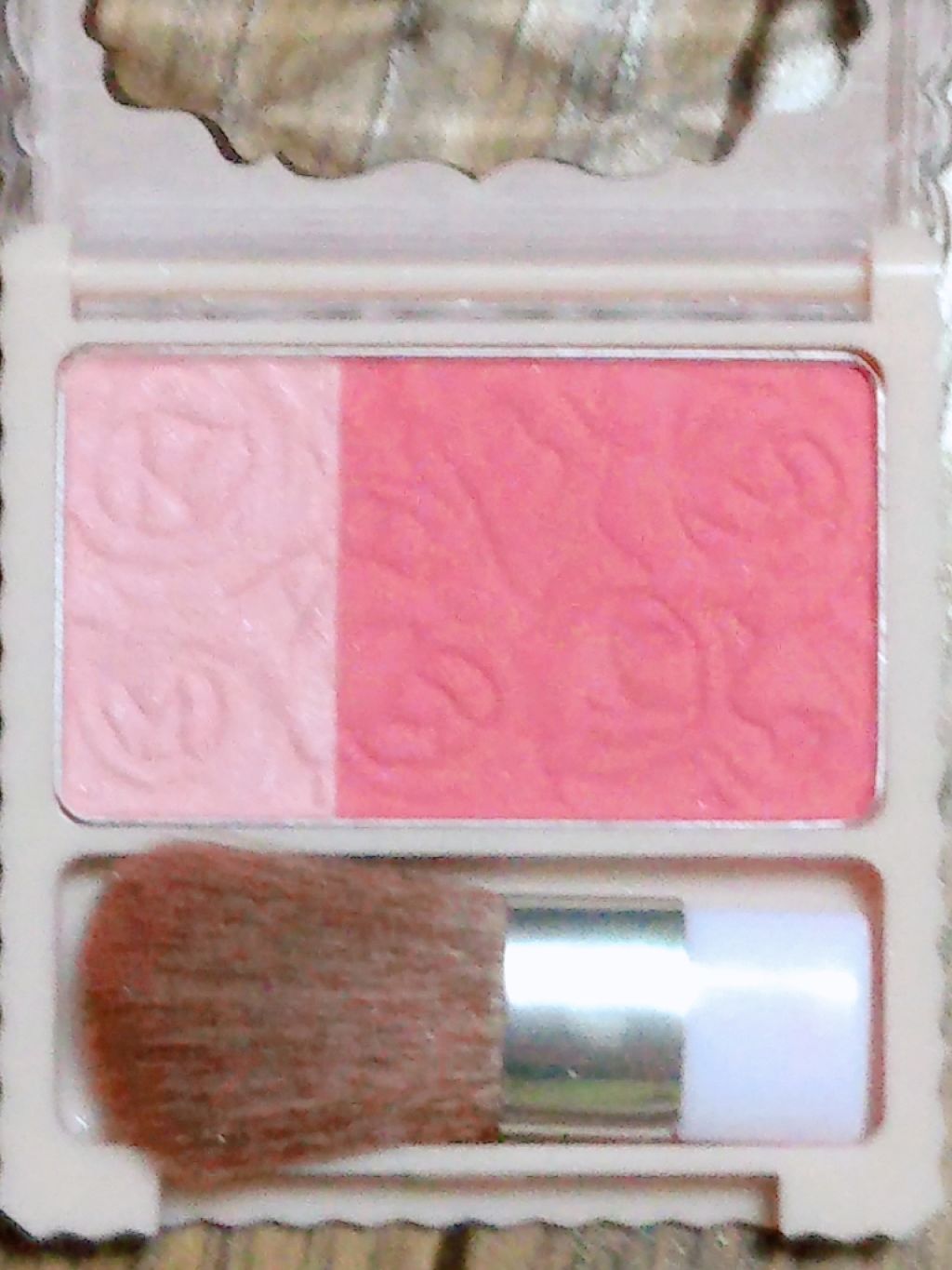 マット＆クリスタルチークス/キャンメイク/パウダーチークを使ったクチコミ（2枚目）