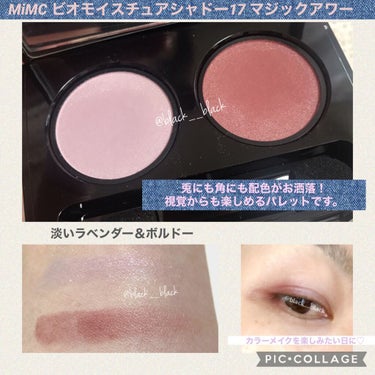 ビオモイスチュアシャドー 00 モイスチュアコントロール(モーニングライト)/MiMC/アイシャドウパレットを使ったクチコミ（3枚目）