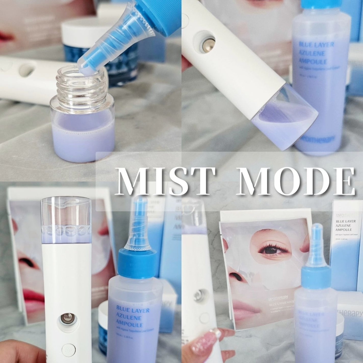 ブルーレイヤーウォータードームマスク/MEDITHERAPY/シートマスク・パックを使ったクチコミ(2枚目)