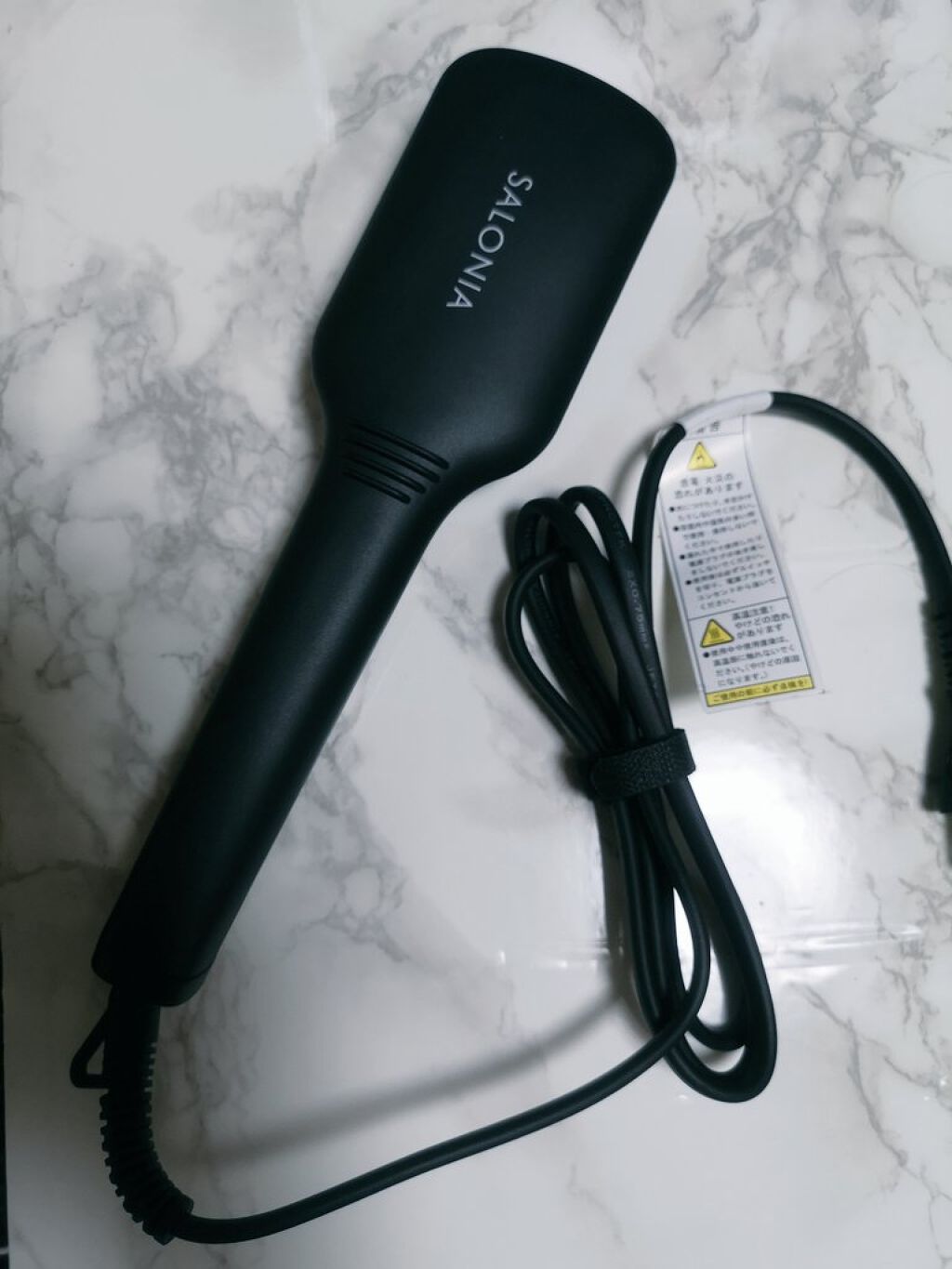 SALONIA ストレートヒートブラシ/SALONIA/ヒートブラシを使ったクチコミ（2枚目）