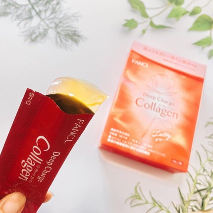 ディープチャージ コラーゲン スティックゼリー/ファンケル/美容サプリメントを使ったクチコミ(2枚目)