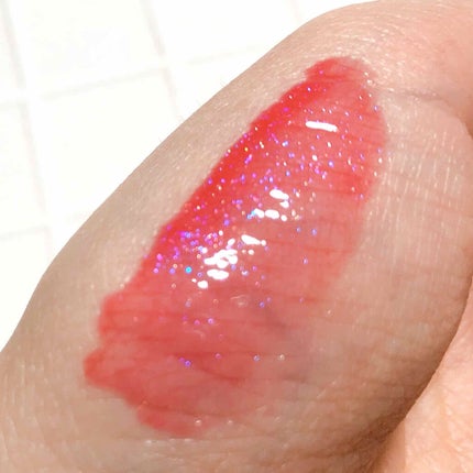 ニュアンスグロスオイル GO02 チェリーグラス/excel/リップグロスを使ったクチコミ(3枚目)