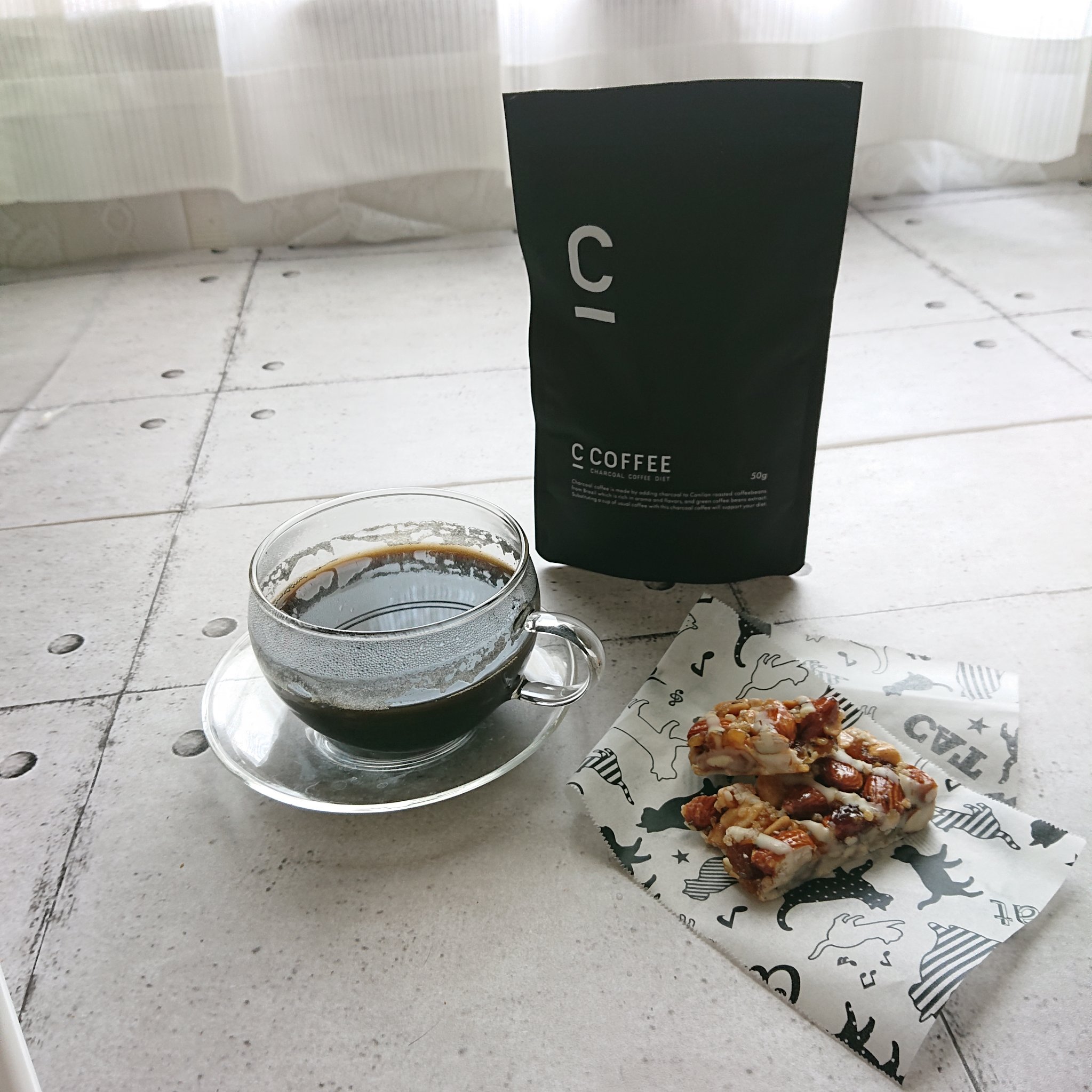 C COFFEE シーコーヒー チャコールコーヒー ダイエット 100g×6袋 C