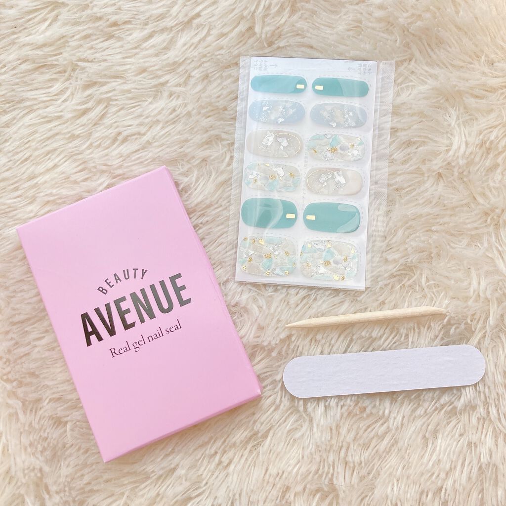 リアルジェルネイルシール/BEAUTY AVENUE/ネイルシールを使ったクチコミ（2枚目）