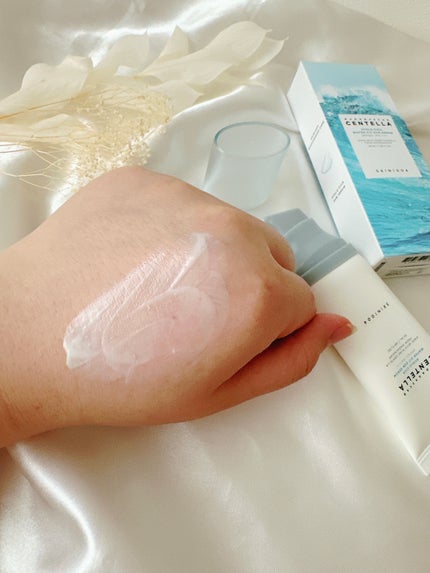 ヒアルーシカ ウォーターフィット サンセラム/SKIN1004/日焼け止めローションを使ったクチコミ(4枚目)