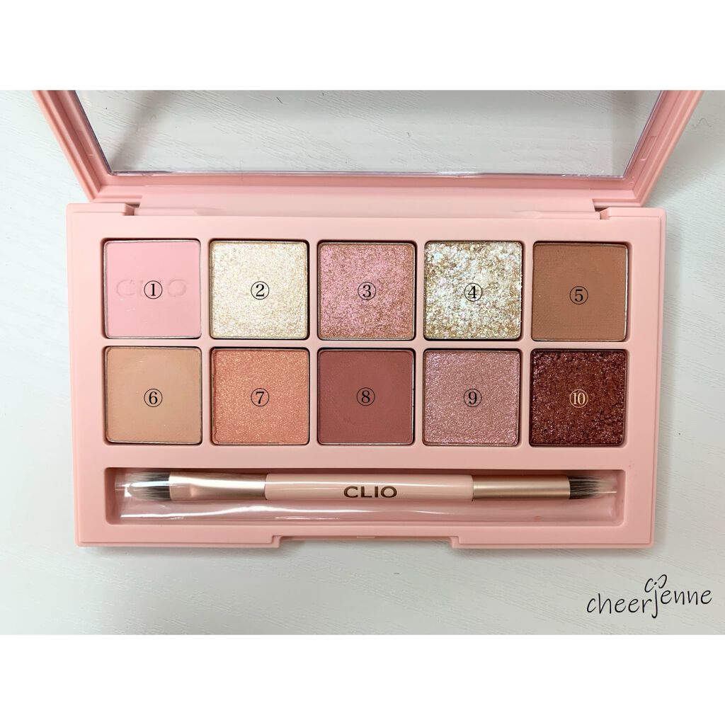 プロ アイ パレット/CLIO/アイシャドウパレットを使ったクチコミ（3枚目）