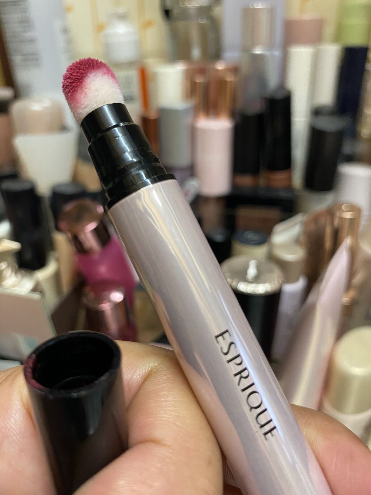 ジューシー クッション ルージュ RO691/ESPRIQUE/口紅を使ったクチコミ（1枚目）