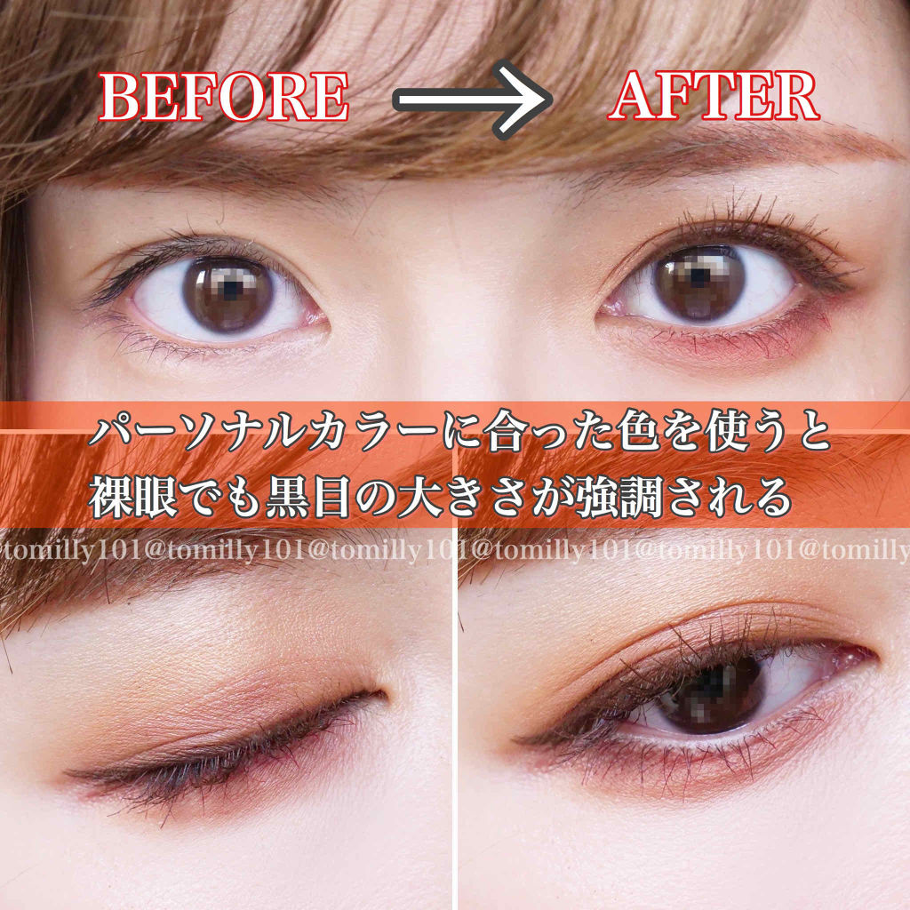 パーフェクトマルチアイズ/キャンメイク/アイシャドウパレットを使ったクチコミ（2枚目）