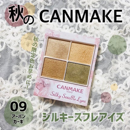 シルキースフレアイズ/キャンメイク/アイシャドウパレットを使ったクチコミ(1枚目)