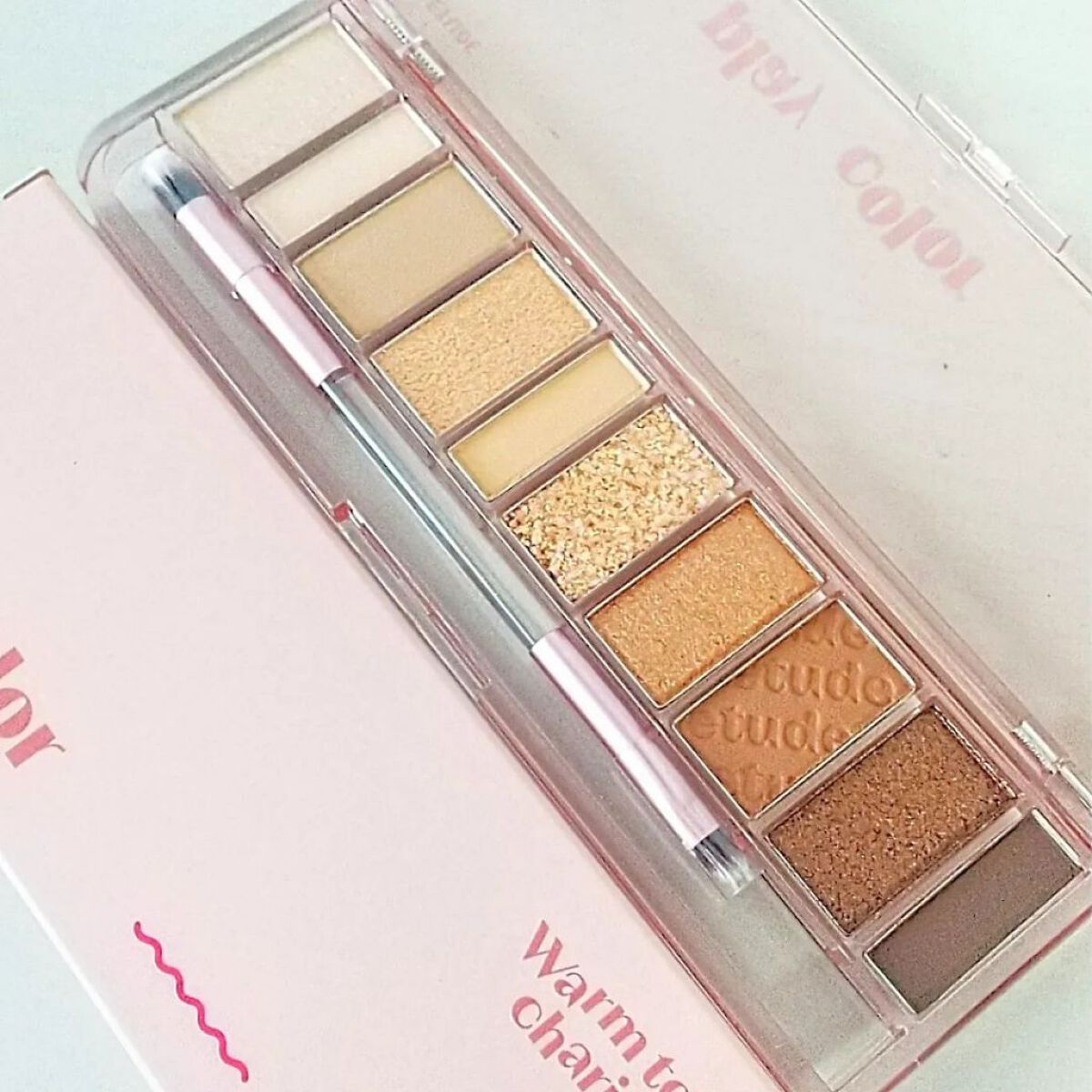 プレイカラー アイシャドウ/ETUDE/アイシャドウパレットを使ったクチコミ（1枚目）