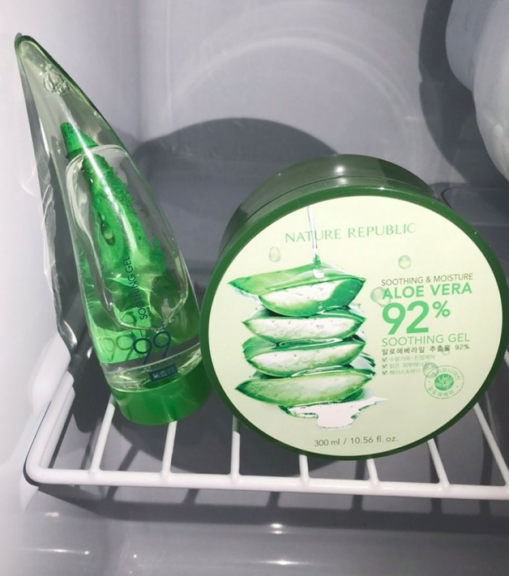 マイルド&モイスチャーアロエジェル/ネイチャーリパブリック/ボディローションを使ったクチコミ(2枚目)