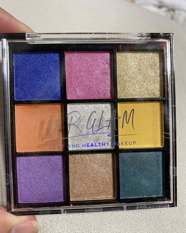 UR GLAM　BLOOMING EYE COLOR PALETTE/U R GLAM/アイシャドウパレットを使ったクチコミ（1枚目）