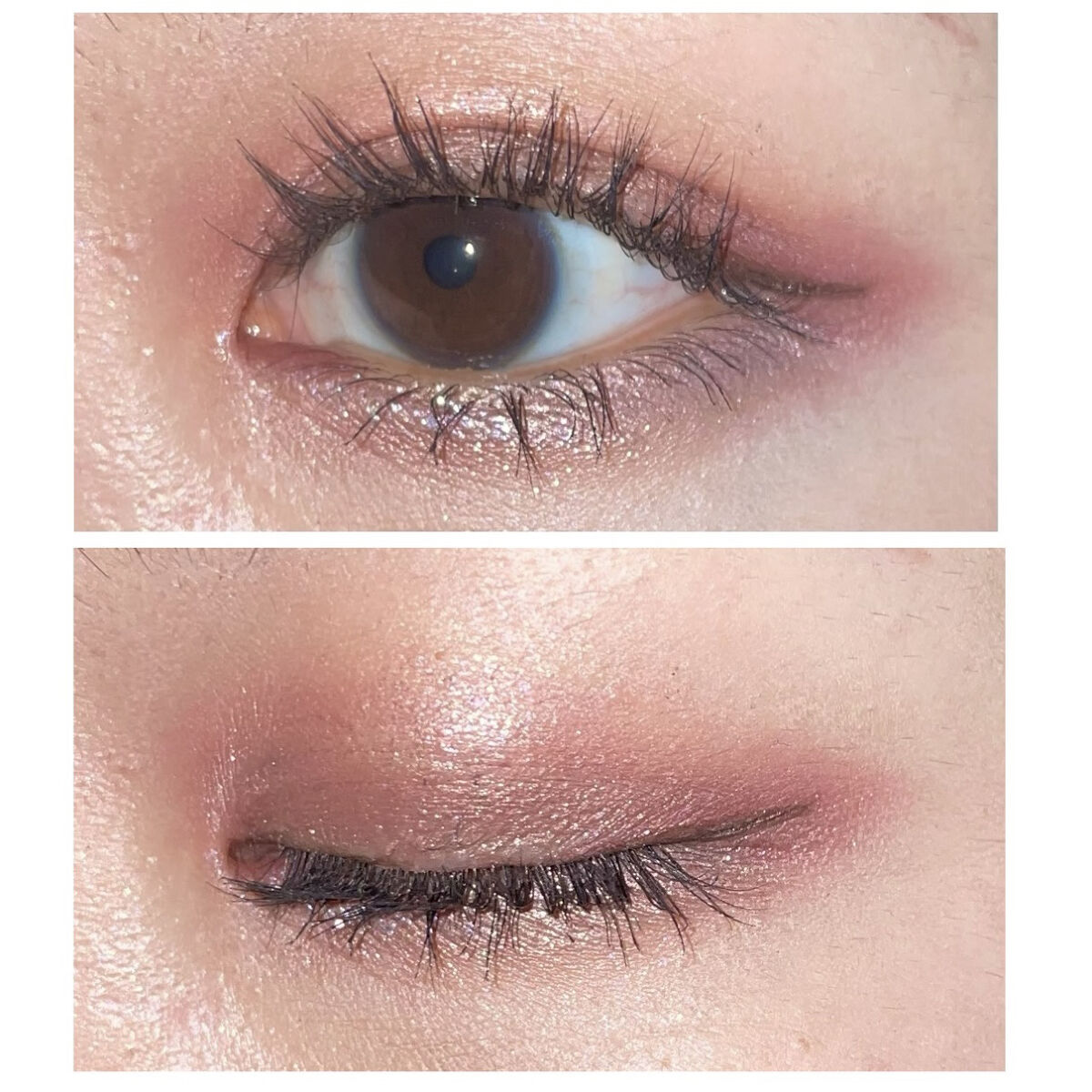 リキッドアイライナー 03 グレイッシュブラウン/coou/リキッドアイライナーを使ったクチコミ（2枚目）