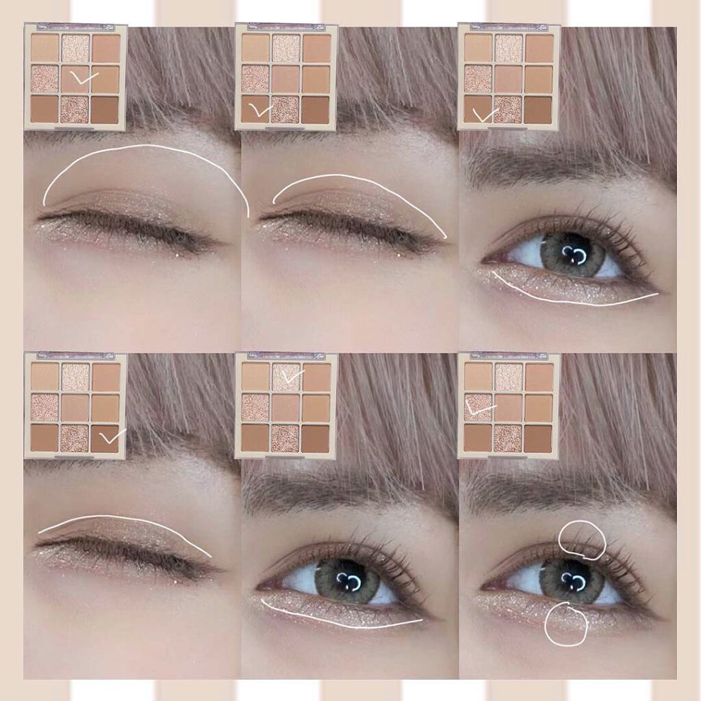 シャドウパレット/dasique/アイシャドウパレットを使ったクチコミ(5枚目)