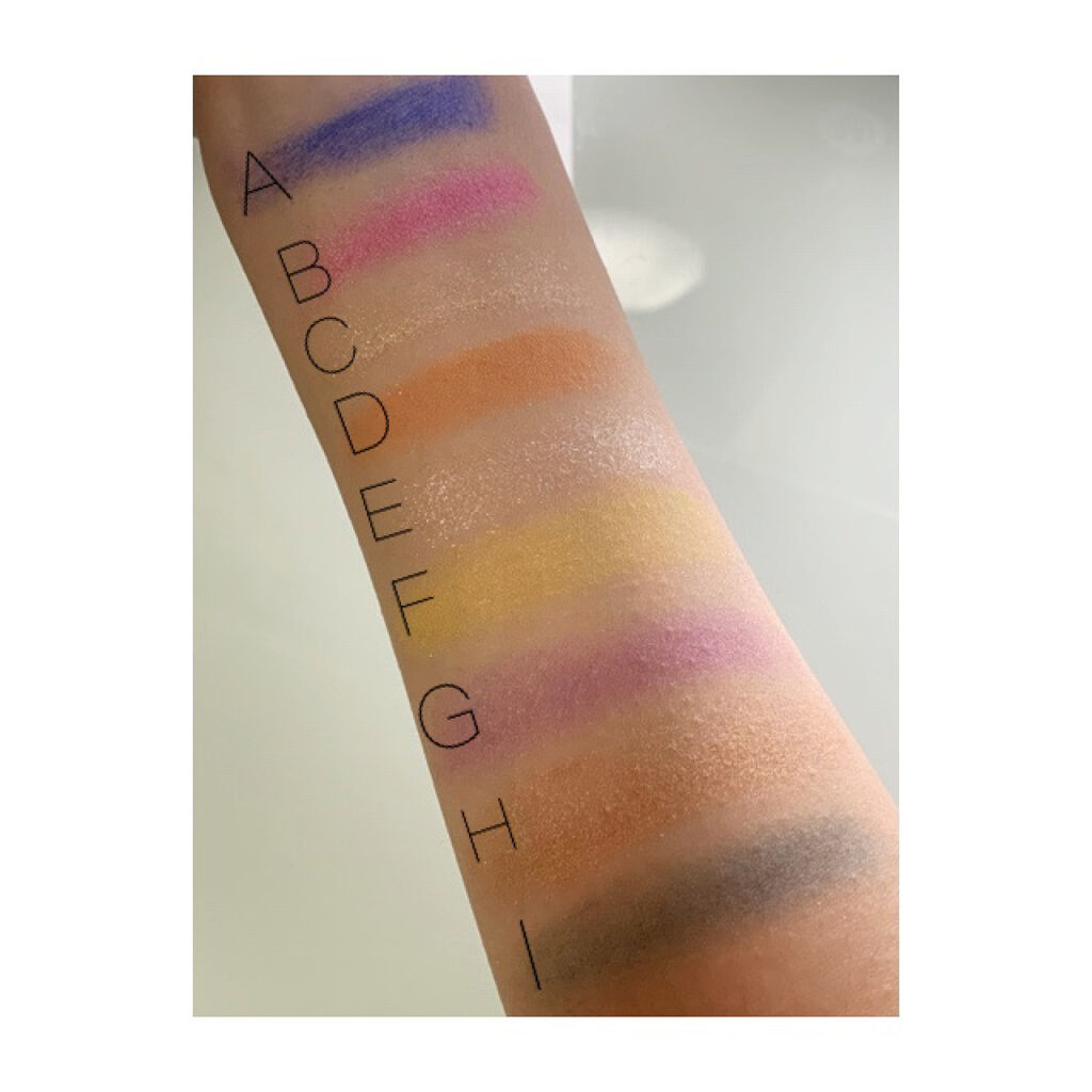 UR GLAM　BLOOMING EYE COLOR PALETTE/U R GLAM/アイシャドウパレットを使ったクチコミ（3枚目）