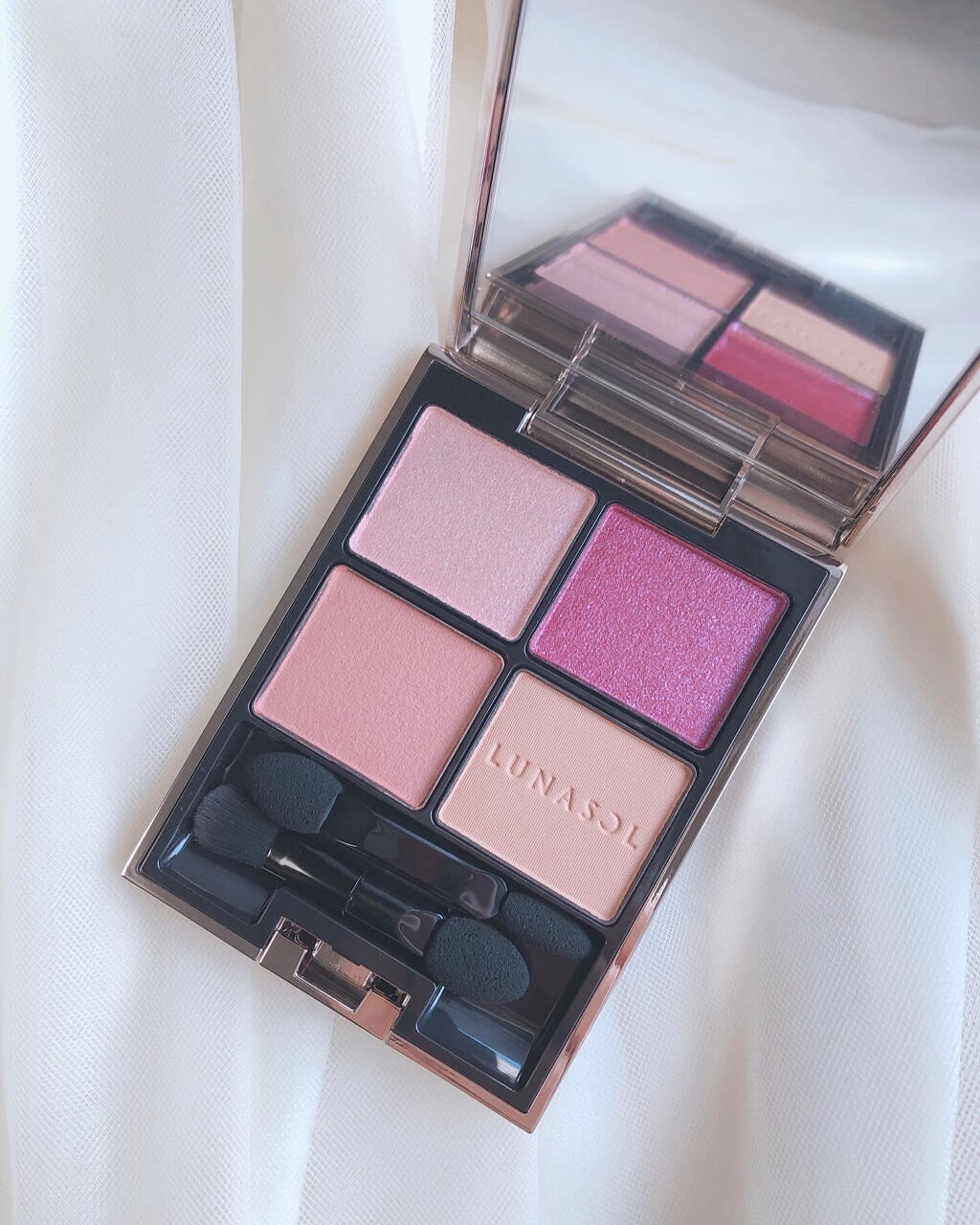 アイカラーレーション/LUNASOL/アイシャドウパレットを使ったクチコミ（2枚目）