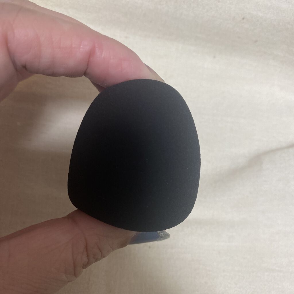 &be ブラックスポンジ/＆be/パフ・スポンジを使ったクチコミ（2枚目）