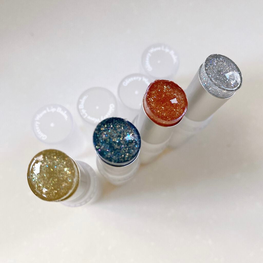 グリッタリーウェブリップバーム/unleashia/リップケアを使ったクチコミ(6枚目)