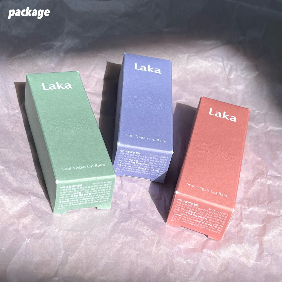 ソウルヴィーガンリップバーム/Laka/リップバームを使ったクチコミ（3枚目）