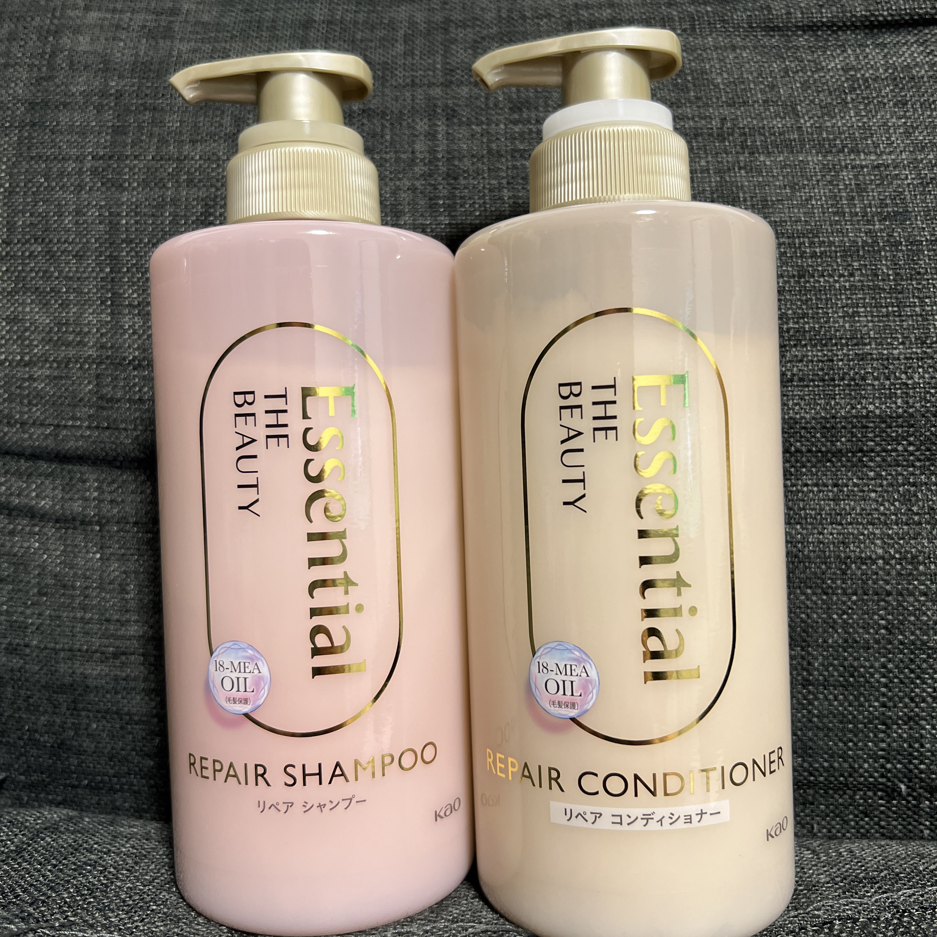 ザビューティ リペアシャンプー・コンディショナー/エッセンシャル/市販シャンプーを使ったクチコミ（1枚目）