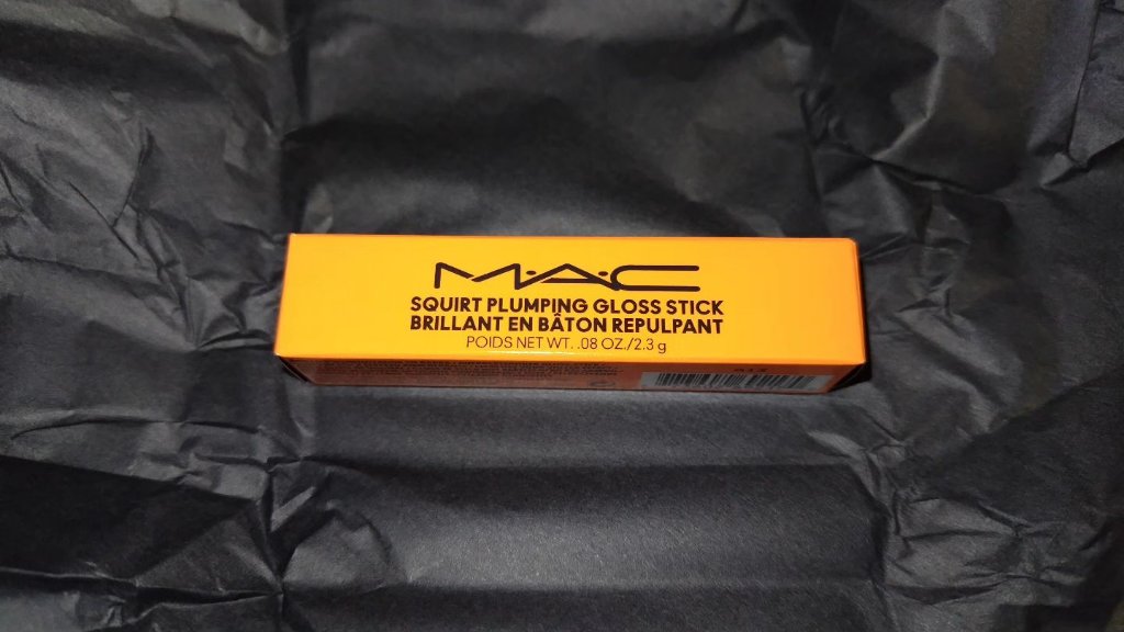 スクワート プランピング グロス スティック ハザード/M・A・C/リップバームを使ったクチコミ（2枚目）