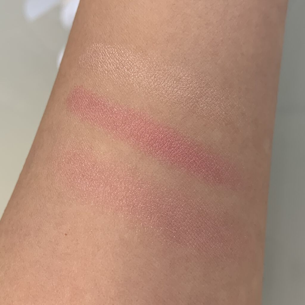 UR GLAM　EYE & CHEEK COLOR ライトピンク/U R GLAM/単色アイシャドウを使ったクチコミ（3枚目）