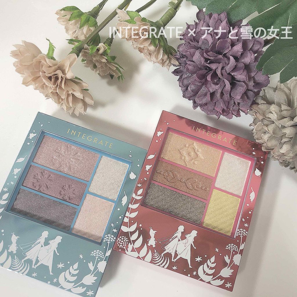 トリプルレシピアイズ/インテグレート/アイシャドウパレットを使ったクチコミ(1枚目)