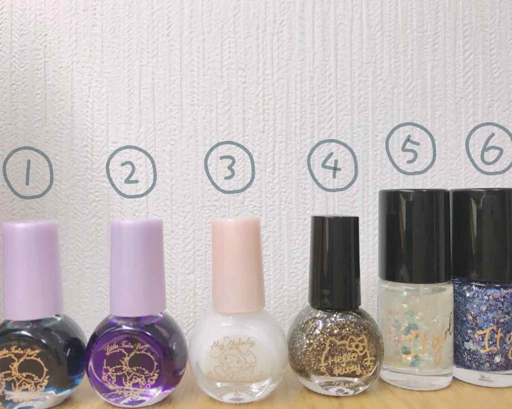 ITGグリッターネイル/DAISO/マニキュアを使ったクチコミ（2枚目）