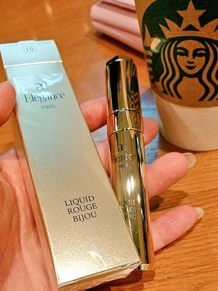 エレガンス リクイッド ルージュ ビジュー/Elégance/口紅を使ったクチコミ(1枚目)