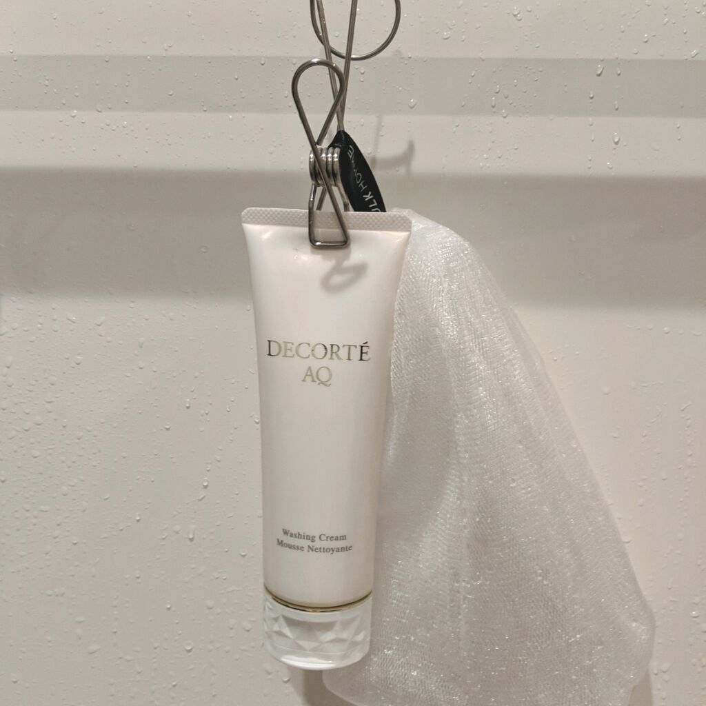 AQ ウォッシング クリーム/DECORTÉ/洗顔フォームを使ったクチコミ（1枚目）