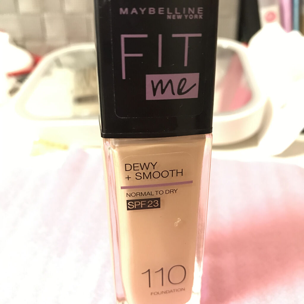 フィットミー リキッドファンデーション R 110/MAYBELLINE NEW YORK/リキッドファンデーションを使ったクチコミ（1枚目）