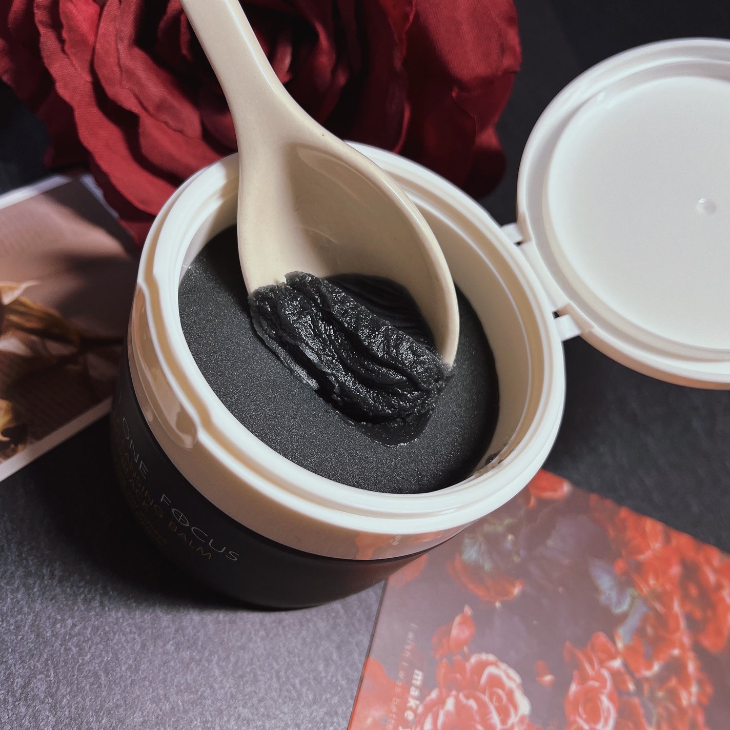 パーフェクトワンフォーカス スムースクレンジングバーム ディープブラック/PERFECT ONE FOCUS/クレンジングバームを使ったクチコミ(2枚目)