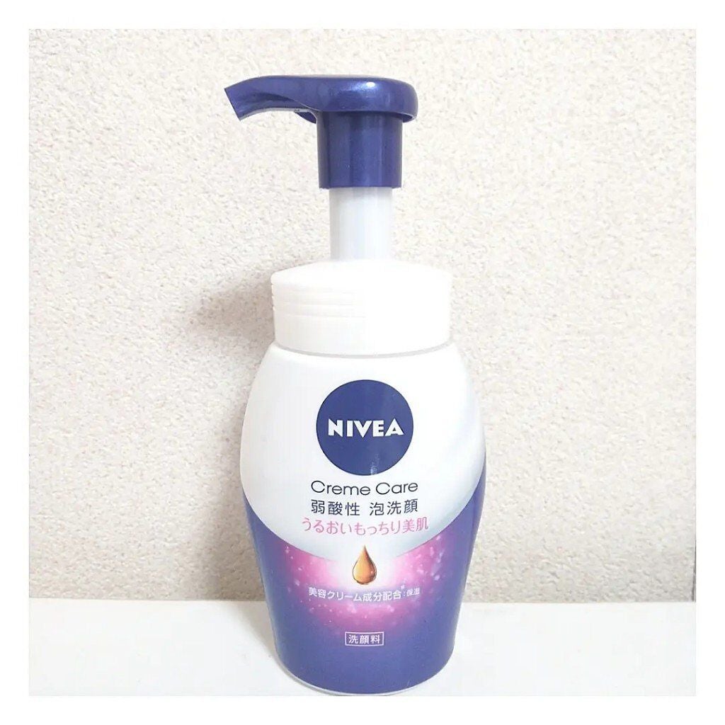 ニベア クリアビューティー弱酸性泡洗顔 もっちり美肌/ニベア/泡洗顔を使ったクチコミ(1枚目)