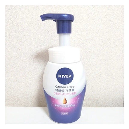 ニベア クリアビューティー弱酸性泡洗顔 もっちり美肌/ニベア/泡洗顔を使ったクチコミ(1枚目)