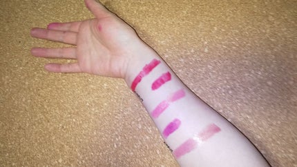 UR GLAM LIQUID ROUGE/U R GLAM/口紅を使ったクチコミ(2枚目)