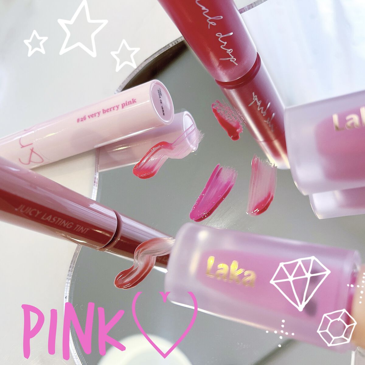 インク ムード ドロップ ティント/PERIPERA/リップグロスを使ったクチコミ（1枚目）