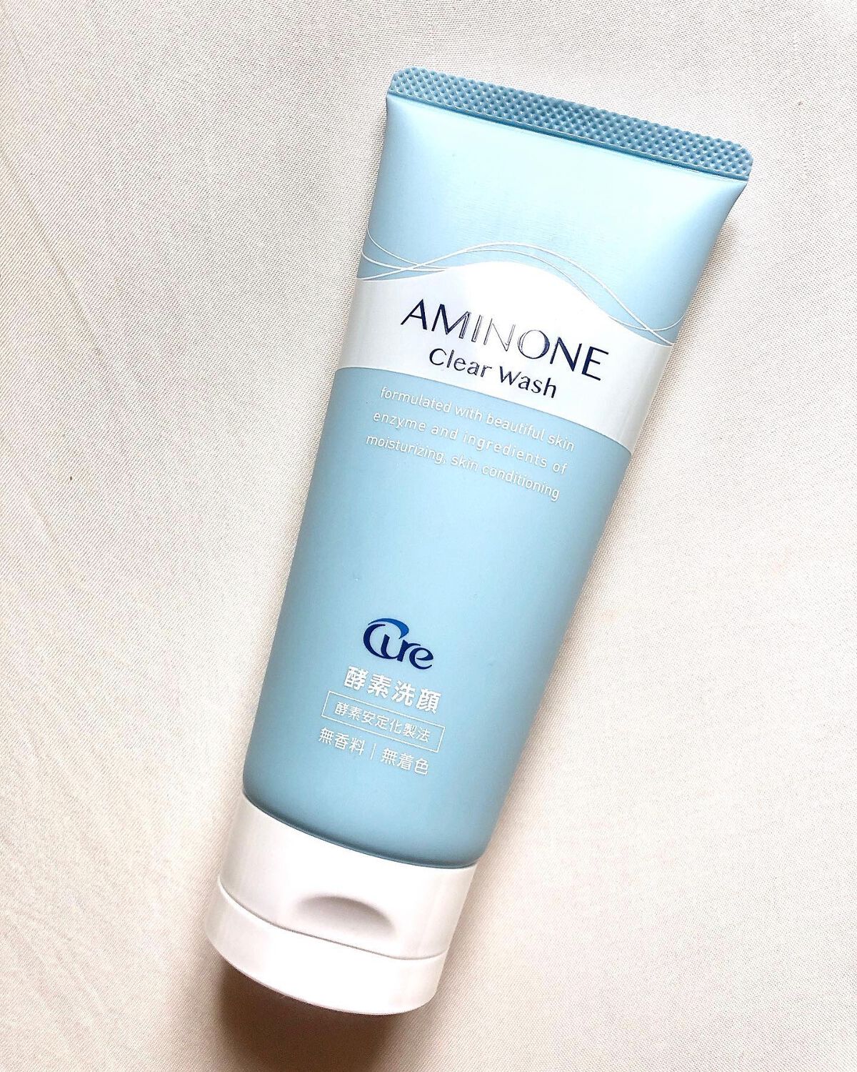 アミノネクリアウォッシュ/Cure/洗顔フォームを使ったクチコミ（1枚目）