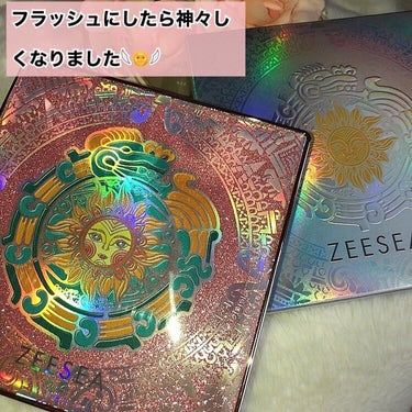 イメージ「マヤ」 アイシャドウパレット/ZEESEA/パウダーアイシャドウを使ったクチコミ（2枚目）