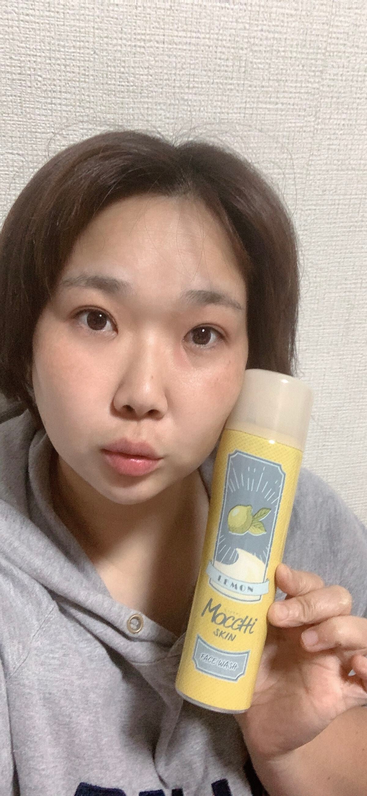 モッチスキン吸着泡洗顔FL(レモン)/MoccHi SKIN/泡洗顔を使ったクチコミ(2枚目)