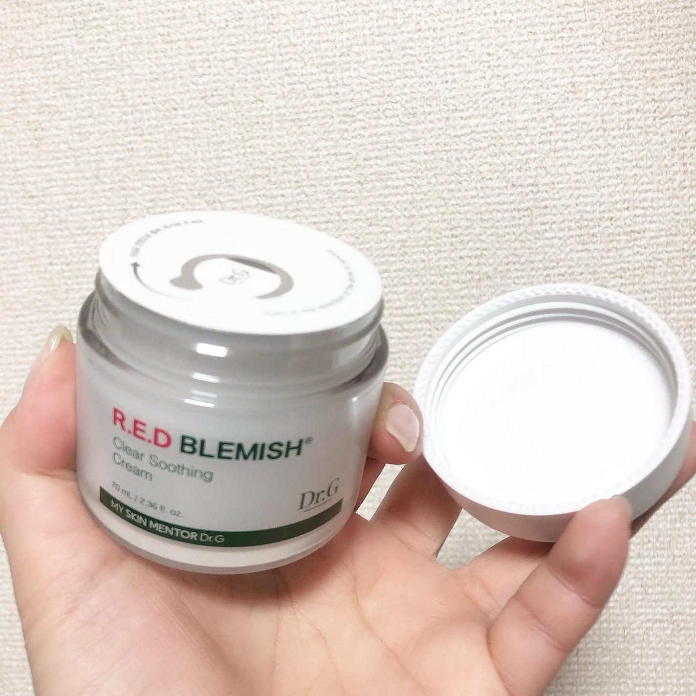 レッドブレミッシュ クリアスージングクリーム/Dr.G/フェイスクリームを使ったクチコミ(4枚目)