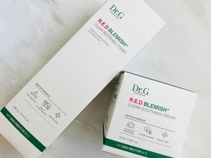 レッドB・Cスムージングクリーム/Dr.G/フェイスクリームを使ったクチコミ(2枚目)