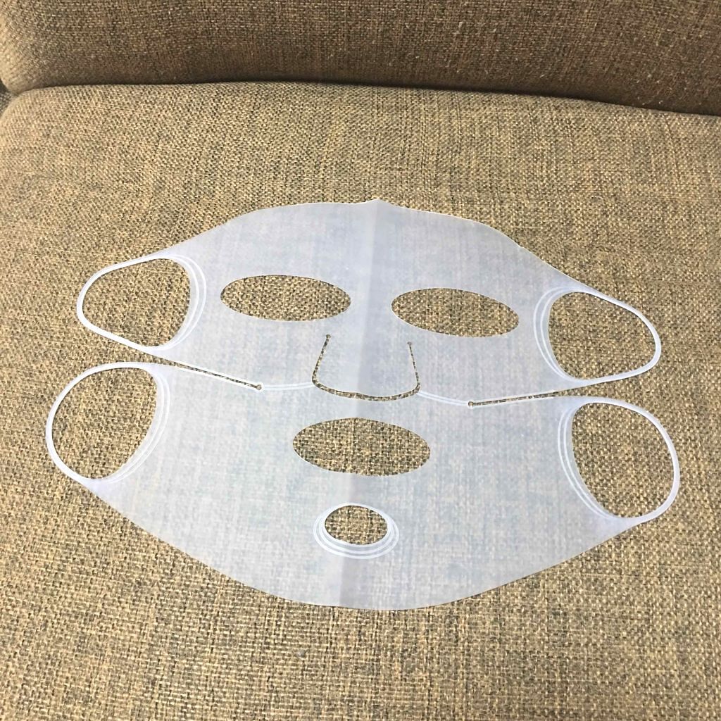 シリコーン潤マスク 2wayタイプ/DAISO/シートマスク・パックを使ったクチコミ(2枚目)