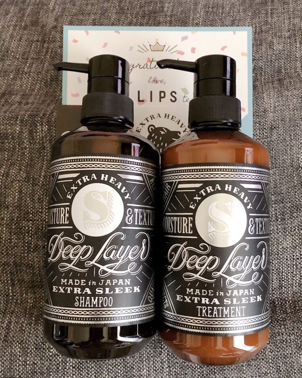 ディープレイヤー シャンプーExS(R) /トリートメントExS(R)  トリートメント 470g/DeepLayer/サロンシャンプーを使ったクチコミ（1枚目）